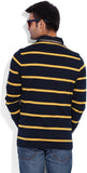 Numero Uno Striped Men's Polo T-Shirt