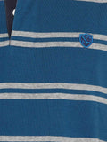 Numero Uno Striped Men's Polo T-Shirt