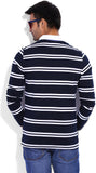 Numero Uno Striped Men's Polo T-Shirt