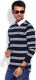 Numero Uno Striped Men's Polo T-Shirt