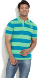 Numero Uno Striped Men's Polo T-Shirt
