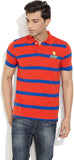 Numero Uno Striped Men's Polo Neck T-Shirt