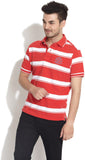 Numero Uno Striped Men's Polo T-Shirt
