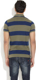 Numero Uno Striped Men's Polo Neck T-Shirt