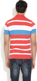 Numero Uno Striped Men's Polo Neck T-Shirt