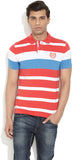 Numero Uno Striped Men's Polo Neck T-Shirt