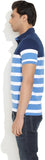 Numero Uno Striped Men's Polo Neck T-Shirt