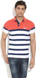 Numero Uno Striped Men's Polo Neck T-Shirt