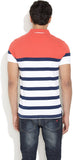 Numero Uno Striped Men's Polo Neck T-Shirt