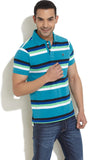 Numero Uno Striped Men's Polo T-Shirt