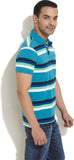 Numero Uno Striped Men's Polo T-Shirt
