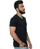 Numero Uno Solid Men's V-neck T-Shirt