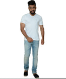 Numero Uno Solid Men's V-neck T-Shirt