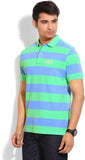 Numero Uno Striped Men's Polo T-Shirt