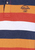 Numero Uno Striped Men's Polo T-Shirt