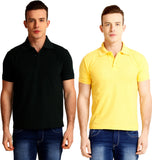 Nimya Solid Men's Polo Neck T-Shirt