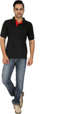 Nimya Solid Men's Polo Neck T-Shirt