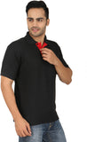 Nimya Solid Men's Polo Neck T-Shirt