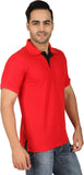 Nimya Solid Men's Polo Neck T-Shirt