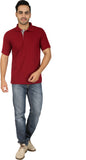 Nimya Solid Men's Polo Neck T-Shirt