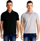 Nimya Solid Men's Polo Neck T-Shirt