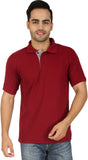 Nimya Solid Men's Polo Neck T-Shirt
