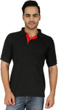 Nimya Solid Men's Polo Neck T-Shirt