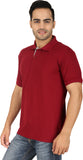 Nimya Solid Men's Polo Neck T-Shirt