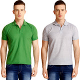 Nimya Solid Men's Polo Neck T-Shirt