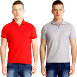 Nimya Solid Men's Polo Neck T-Shirt