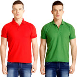 Nimya Solid Men's Polo Neck T-Shirt