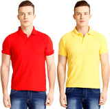 Nimya Solid Men's Polo Neck T-Shirt