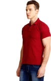 Nimya Solid Men's Polo Neck T-Shirt