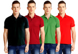 Nimya Solid Men's Polo Neck T-Shirt