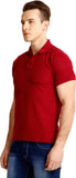 Nimya Solid Men's Polo Neck T-Shirt