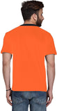 Nitlon Solid Men's Henley, Round Neck T-Shirt