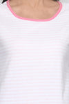 Again Vintage Solid Women's Round Neck T-Shirt