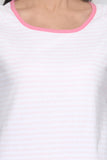 Again Vintage Solid Women's Round Neck T-Shirt