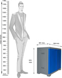 Cello Furniture Polypropylene Shoe Cabinet
