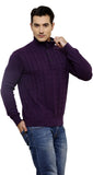 Nautica Solid Turtle Neck Casual Men's Sweater