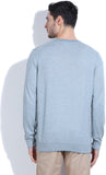 Nautica Striped Round Neck Casual Men's Sweater