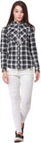 Nineteen Women's Checkered Casual Shirt