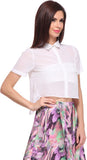 Nineteen Women's Solid Casual Shirt