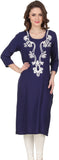 Noor Embroidered Women's Straight Kurta