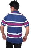 Norwood Striped Men's Polo Neck T-Shirt