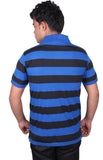 Norwood Striped Men's Polo Neck Reversible T-Shirt