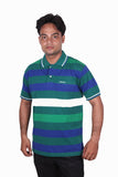Norwood Striped Men's Polo Neck T-Shirt