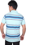 Norwood Striped Men's Polo Neck T-Shirt