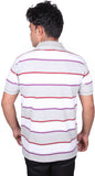 Norwood Striped Men's Polo Neck T-Shirt