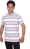 Norwood Striped Men's Polo Neck T-Shirt